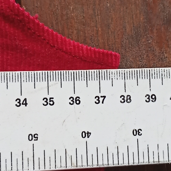 Mediaeval look vest in red with lace up - Picture 7 of 8